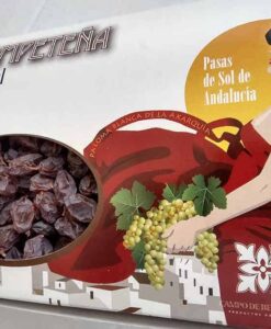 Pasas Moscatel de Málaga en estuche de 1 kg