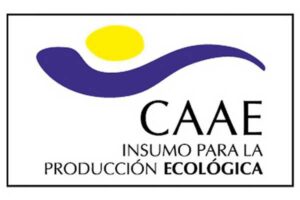 Logo CAAE, fertilizante ecológico