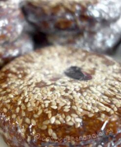 Pan de higo de 200 gramos en formato redondo