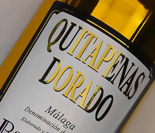 Etiqueta de Vino España 82 Moscatel Dorado Quitapenas CV-907 